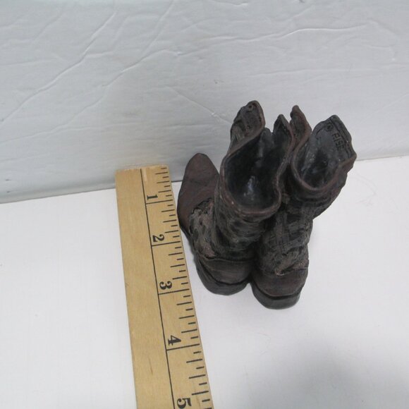 1999 Popular Imports Resin Victorian Boots Figurine Vintage - Picture 7 of 8